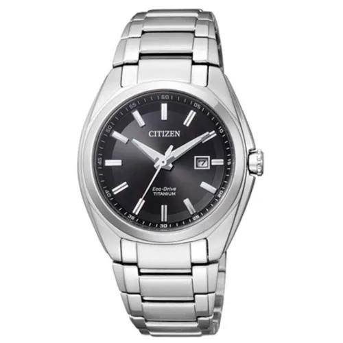 Citizen Damen Analog Quarz Uhr mit Titan Armband EW2210-53E