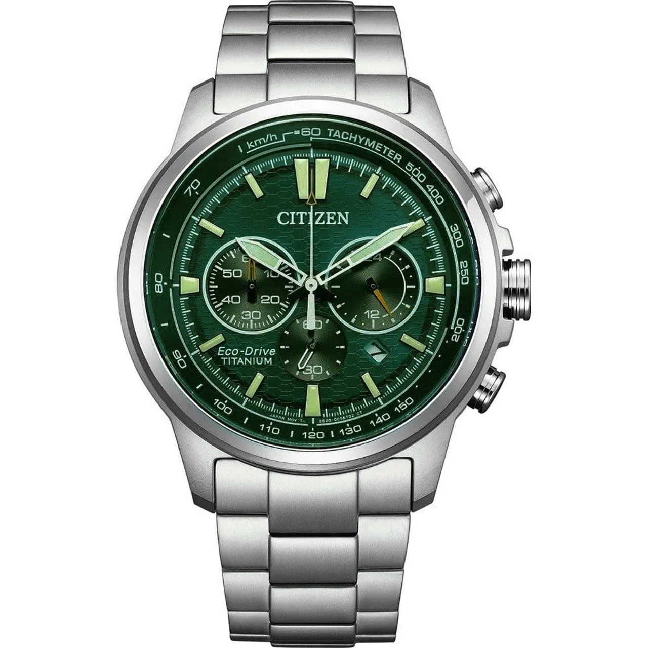 CITIZEN Herren Analog Quarz Uhr mit Titan Armband CA4570-88X