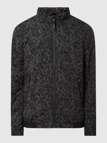 CK Calvin Klein Blouson mit Allover-Muster in Black