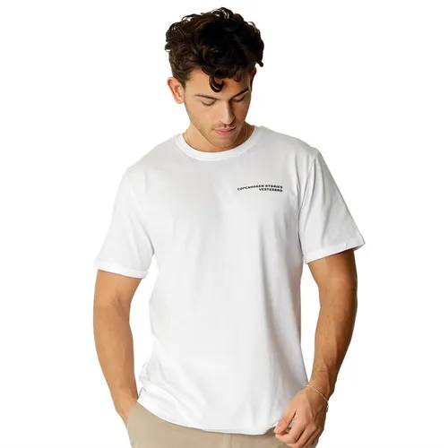 Clean Cut Copenhagen Herren erbro Organic T-Shirts Weiß