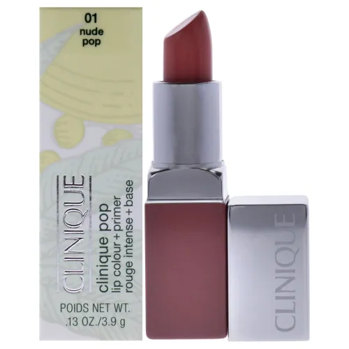 Clinique Pop Lip Color #01 Nude Pop 3