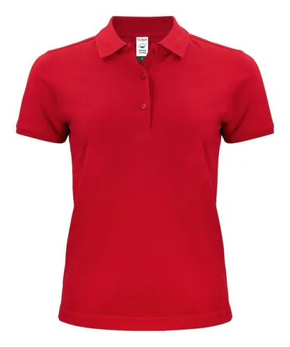 Clique Poloshirt Classic OC Polo Ladies Red