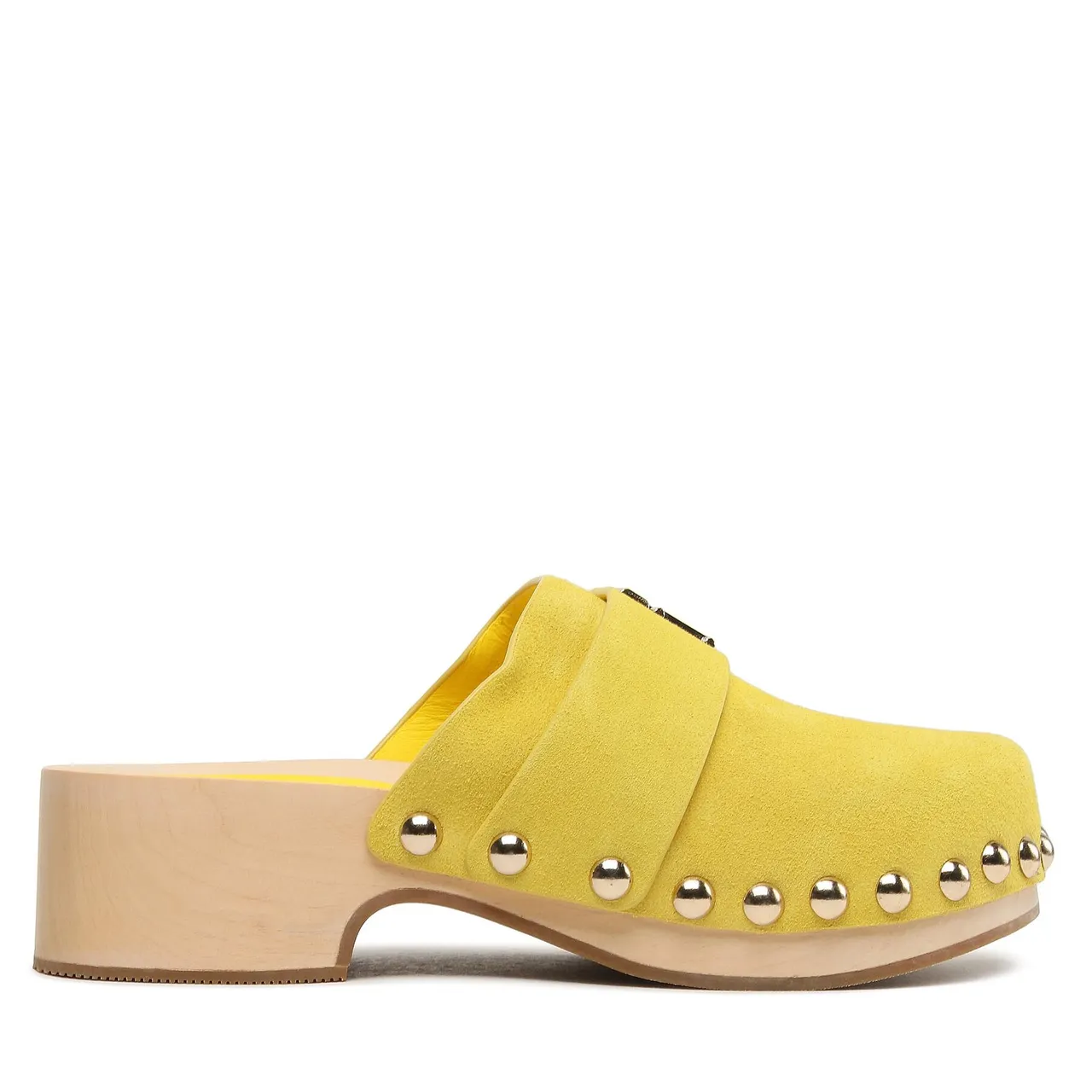 Clogs Tommy Hilfiger Th Clog Suede FW0FW07171 Vivid Yellow ZGS