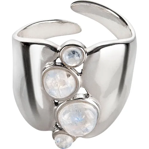 CM Ring "Nila" mit Mondstein, 925 Silber