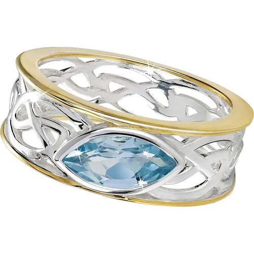 CM Ring „Skye“ bicolor, 925 Silber (Größe: 20)