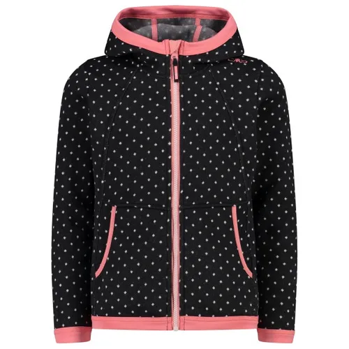 CMP - Girl's Jacket Fix Hood Jacquard Knitted 33H1845 - Fleecejacke