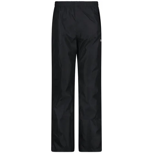 CMP Pant Rain With Lining And Full Lenght Side Zips Damen schwarz