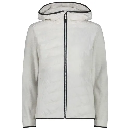 CMP - Women's Jacket Hybrid Fix Hood Poly Pongee - Fleecejacke