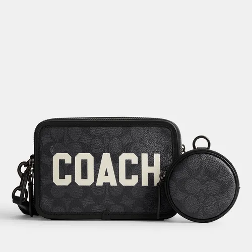 Coach Charter Signature Coated-Canvas Crossbody Bag