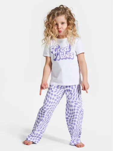 Coccodrillo Pyjama WC4448221PJS Violett Regular Fit