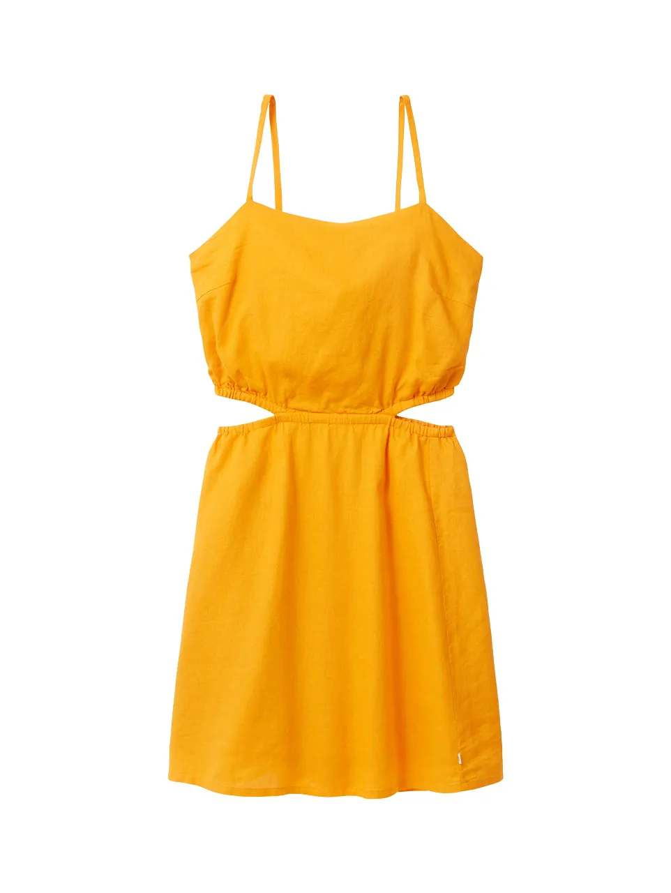 Cocktailkleider linen dress with cut outs