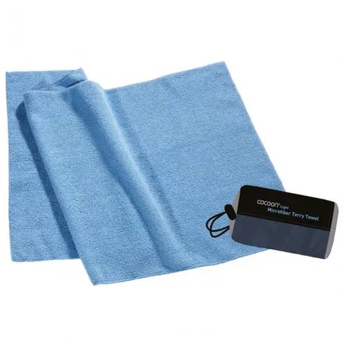 Cocoon - Terry Towel Light - Mikrofaserhandtuch Gr 150 x 80 cm - XL blau