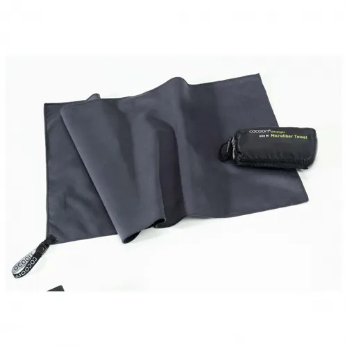 Cocoon - Towel Ultralight - Mikrofaserhandtuch Gr 120 x 60 cm - L grau