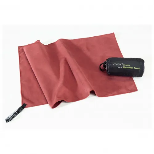 Cocoon - Towel Ultralight - Mikrofaserhandtuch Gr 120 x 60 cm - L rot