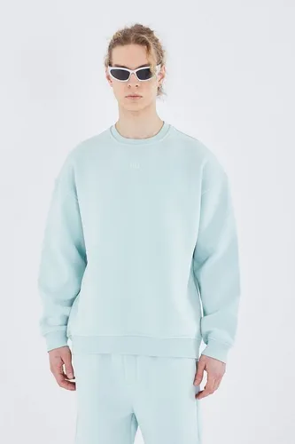 COFI Casuals Sweatshirt Basic Sweatshirt Oversize Fit Pullover Unisex