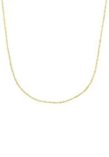 Collier AMOR "2023737" Halsketten Gr. Gelbgold 375, Länge: 42 cm, goldfarben (gelbgold 384, gelbgold 375) Damen Colliers