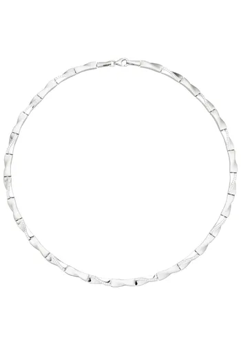 Collier JOBO Halsketten Gr. Silber 925 (Sterlingsilber), Länge: 45 cm, silberfarben (silber 925> <weiß) Damen Colliers