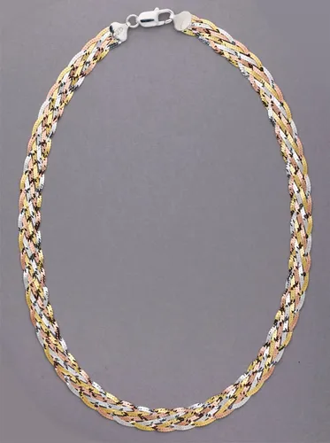 Collier LADY Halsketten Gr. N-Größe, Silber 925 (Sterlingsilber), silberfarben (silber 925> <) Damen Colliers
