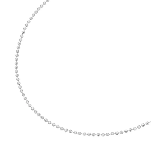 Collier SMART JEWEL "elegante Kugelkette, Silber 925" Halsketten Gr. 45 cm, Silber 925 (Sterlingsilber), silberfarben (silber) Damen Colliers
