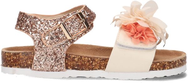 Colors Of California Sandalen Bio Glitter Sandal With Ankle Rosa Mädchen