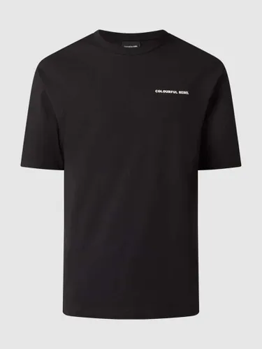Colourful Rebel Oversized T-Shirt aus Bio-Baumwolle in Black