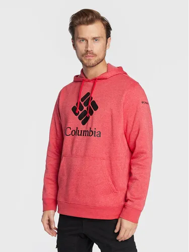 Columbia Sweatshirt Trek 1957913 Rot Regular Fit