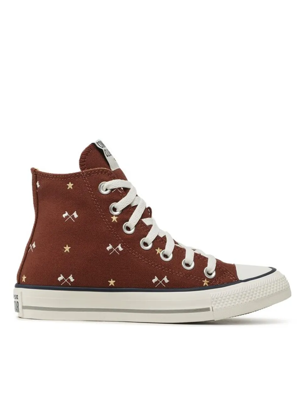 Converse Sneakers aus Stoff Chuck Taylor All Star A03403C Dunkelrot