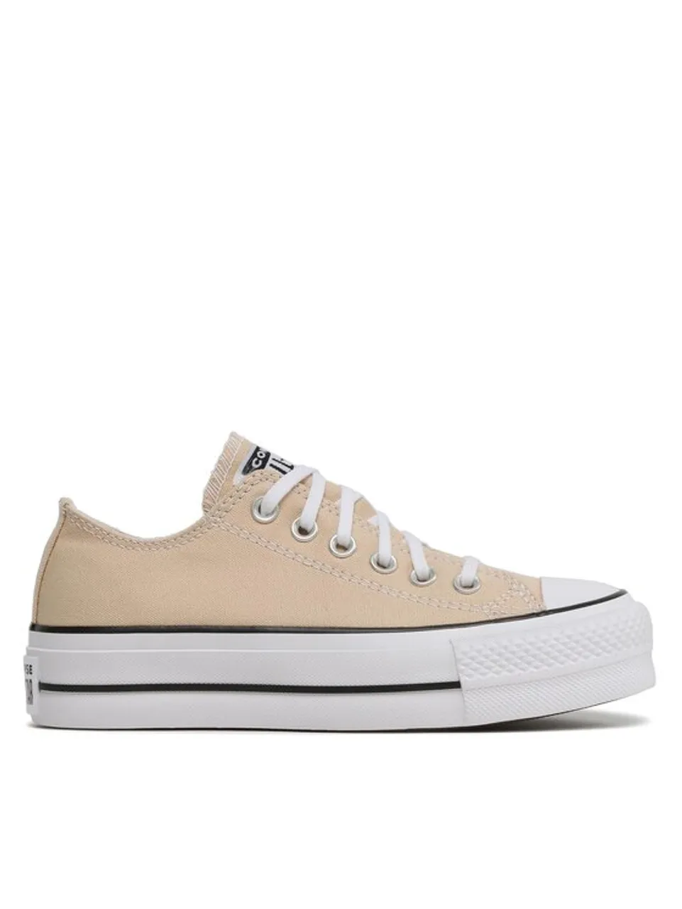 Converse Sneakers aus Stoff Chuck Taylor All Star Lift A03542C Beige