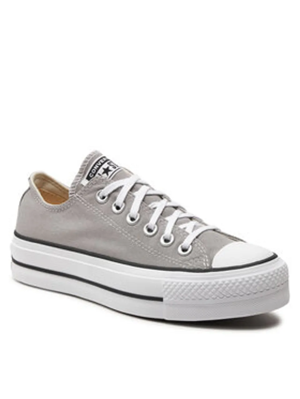 Converse Sneakers aus Stoff Chuck Taylor All Star Lift A07573C Grau