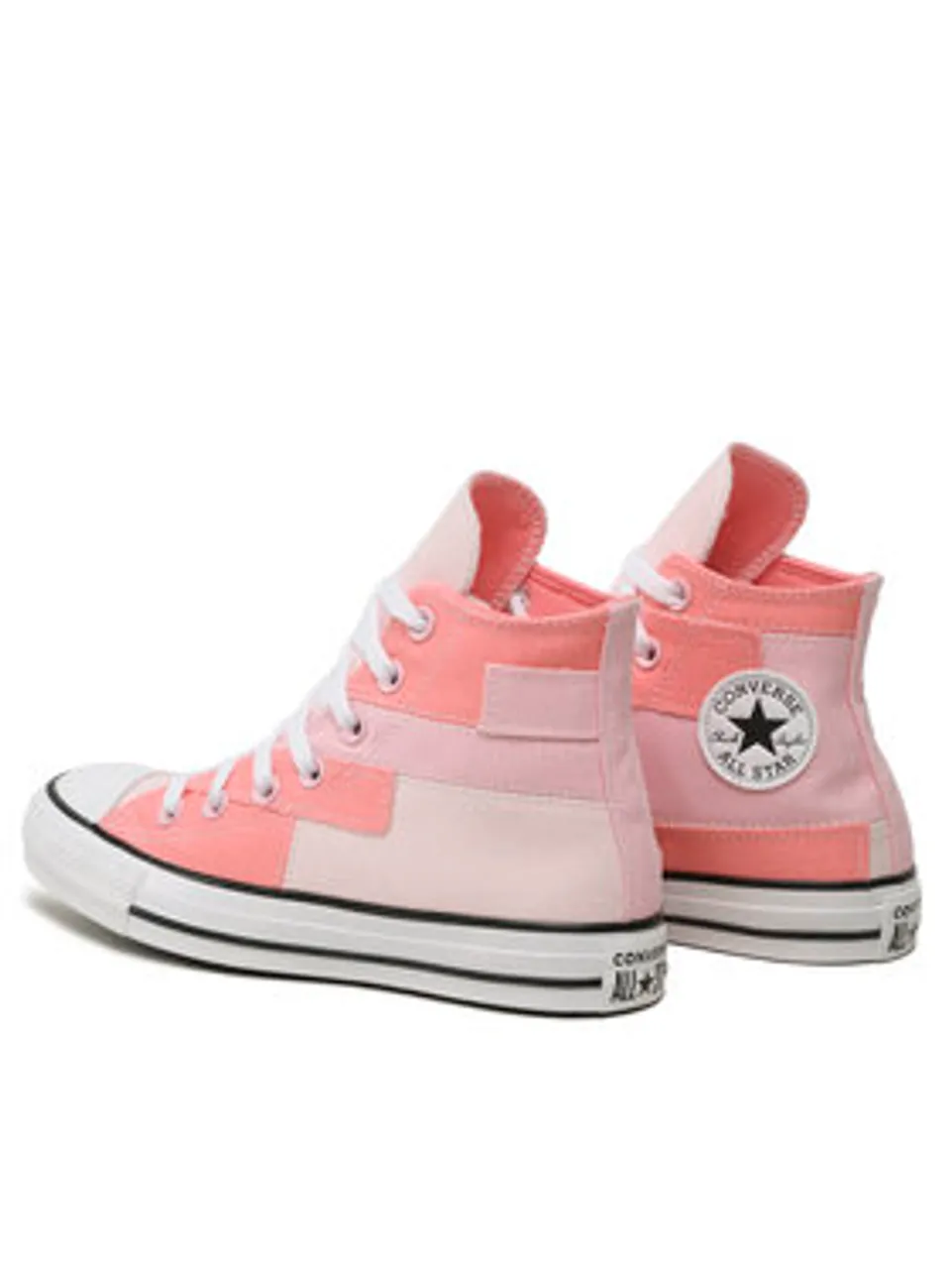 Converse Sneakers aus Stoff Chuck Taylor All Star Patchwork A06024C Weiß