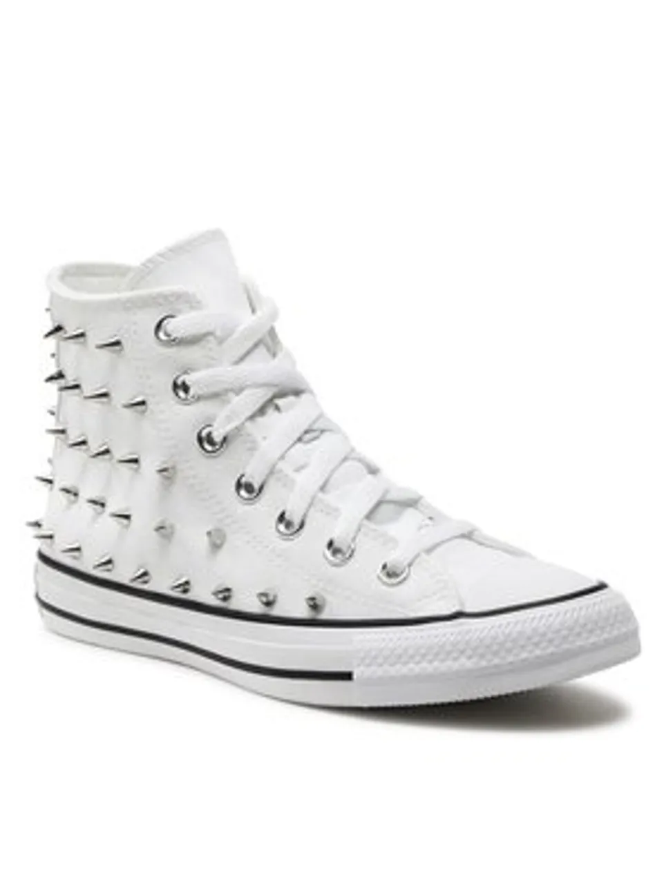 Converse Sneakers aus Stoff Chuck Taylor All Star Studded A06444C Weiß