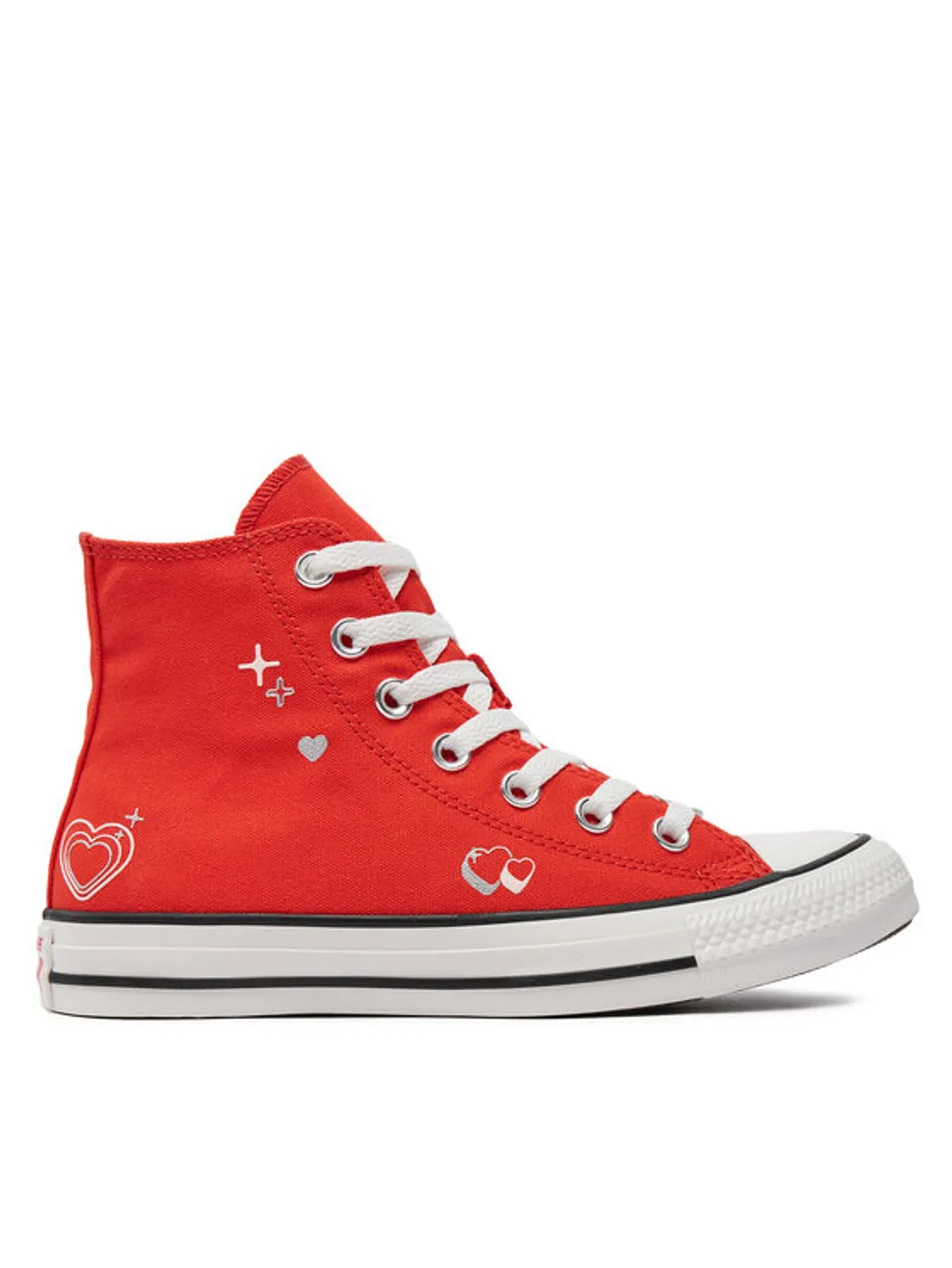 Converse Sneakers aus Stoff Chuck Taylor All Star Y2K Heart A09117C Rot