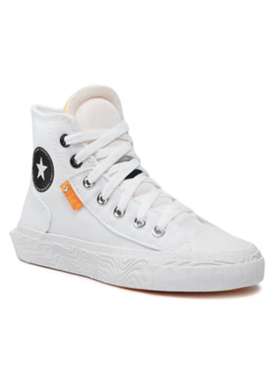 Converse Sneakers aus Stoff Chuck Taylor Alt Star Hi A00423C Weiß