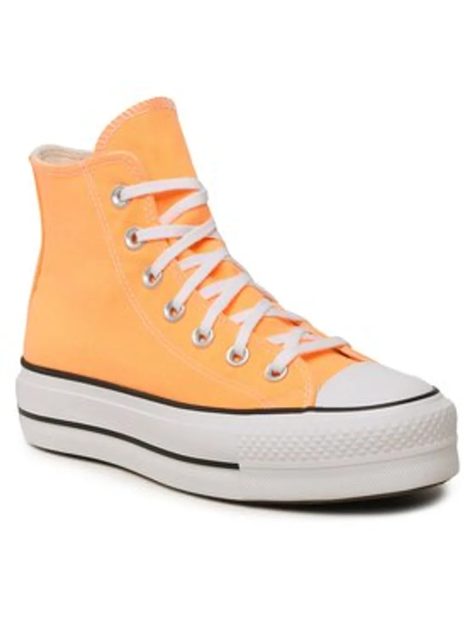 Converse Sneakers aus Stoff Ctas Lift Hi A03052C Orange