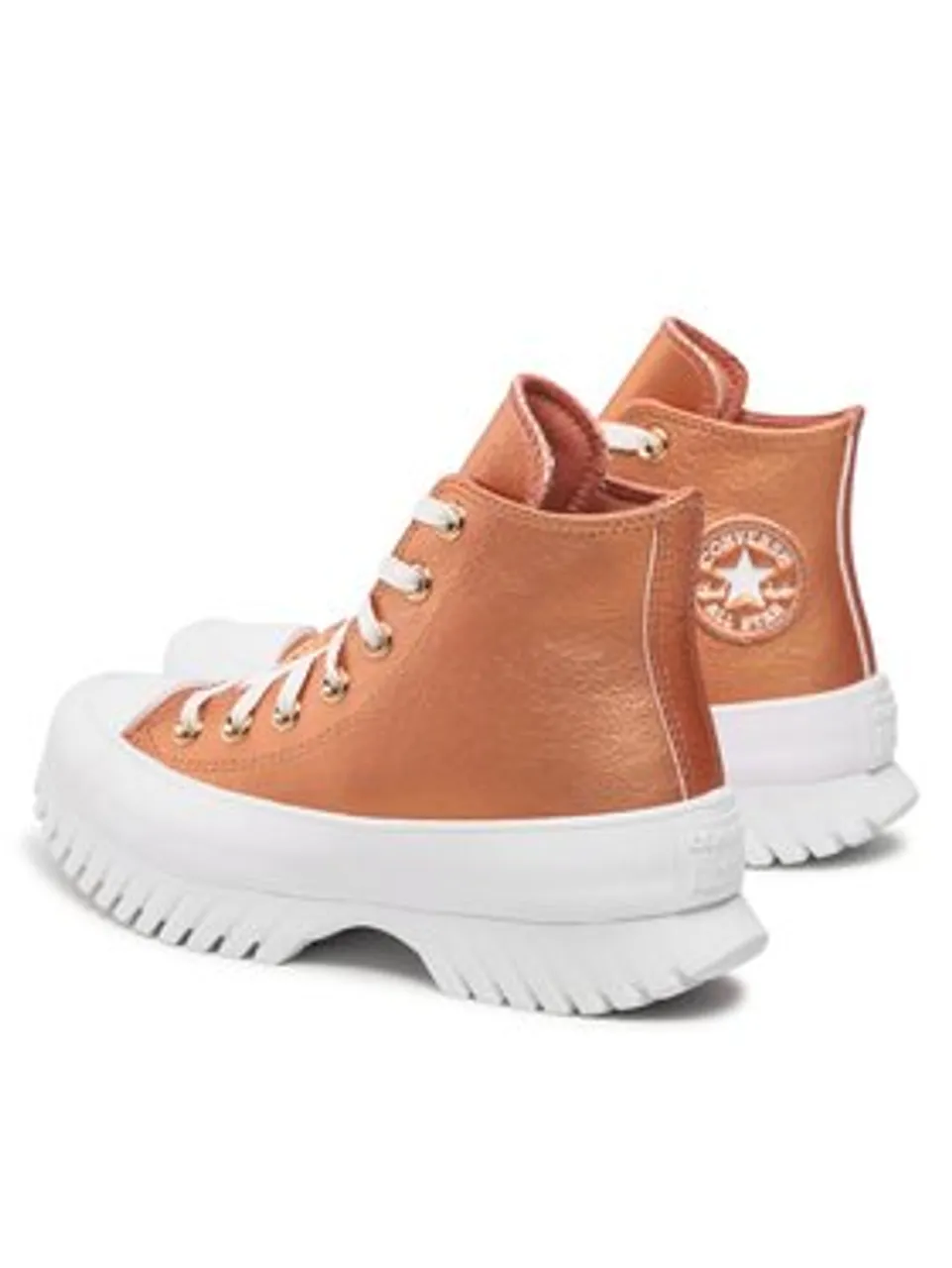 Converse Sneakers aus Stoff Ctas Lugged 2.0 Hi A01304C Orange