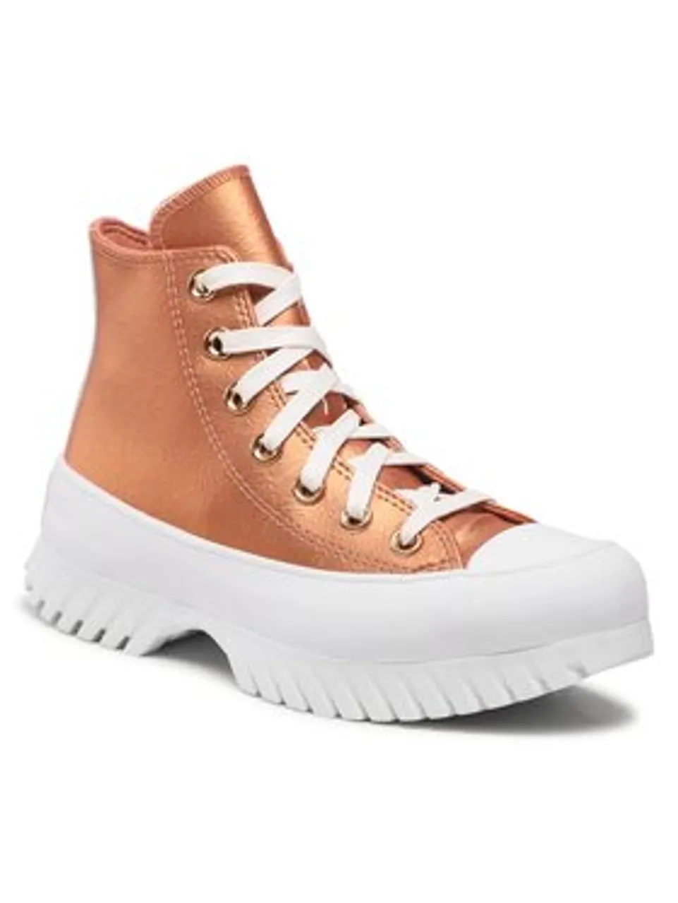 Converse Sneakers aus Stoff Ctas Lugged 2.0 Hi A01304C Orange