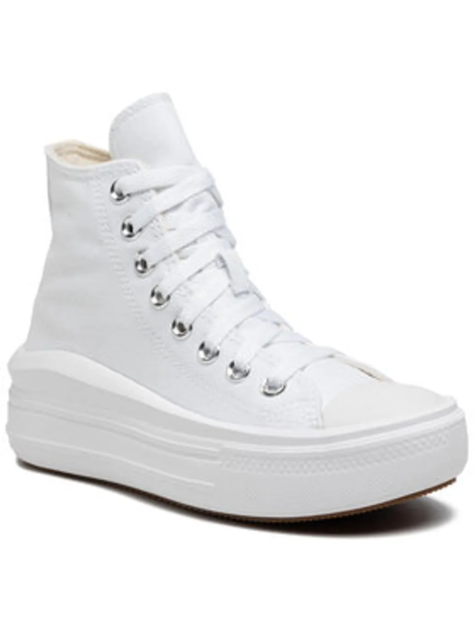 Converse Sneakers aus Stoff Ctas Move Hi 568498C Weiß