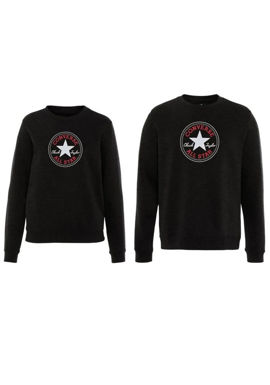 Converse Sweatshirt UNISEX ALL STAR PATCH BRUSHED BACK
