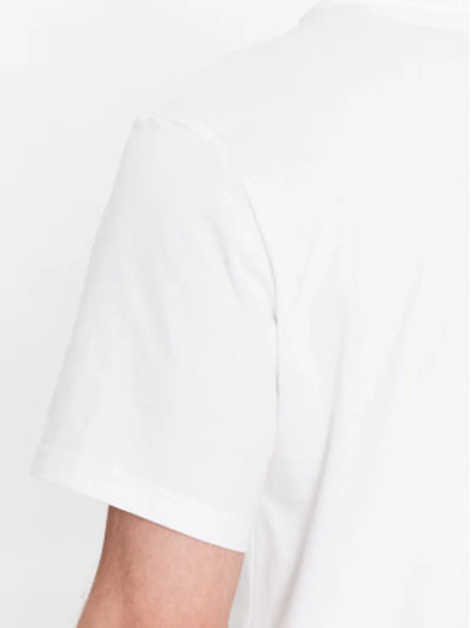 Converse T-Shirt Cloud Fill 10024589-A03 Weiß Regular Fit