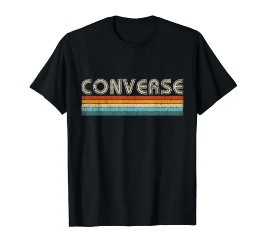 Converse Texas US Stadt Retro Converse T-Shirt