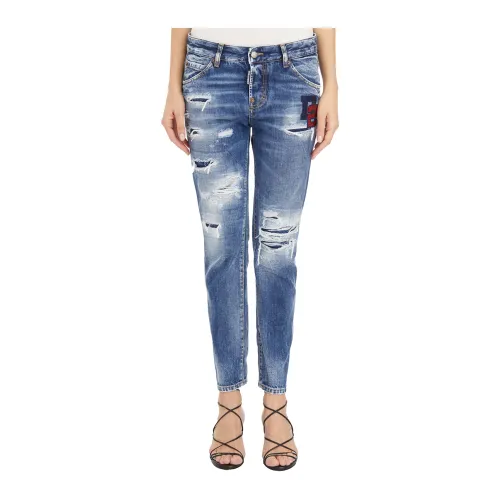 Cool Girl Slim-Fit Denim Jeans Dsquared2