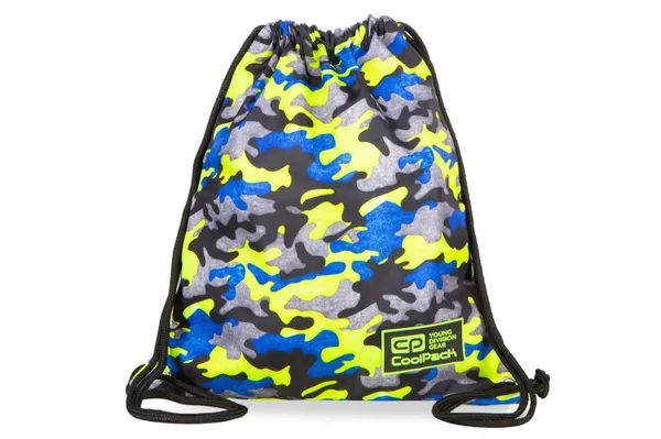 Coolpack B74094, Turnbeutel SPRINT LINE CAMO FUSION YELLOW,