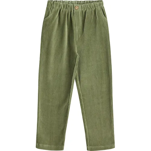Cord-Hose ANDERS in deep lichen green