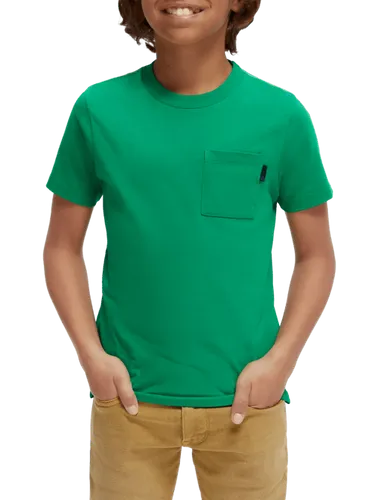 Cotton In Conversion short-sleeved chest pocket T-shirt - Größe 4 - Multicolor - Junge - T-Shirt - Scotch & Soda