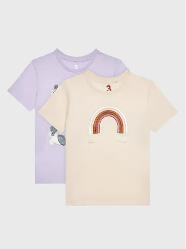 Cotton On Kids 2er-Set T-Shirts 762505 Bunt Regular Fit
