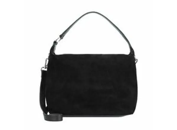 Cowboysbag Creston Schultertasche Leder 32 cm black-black