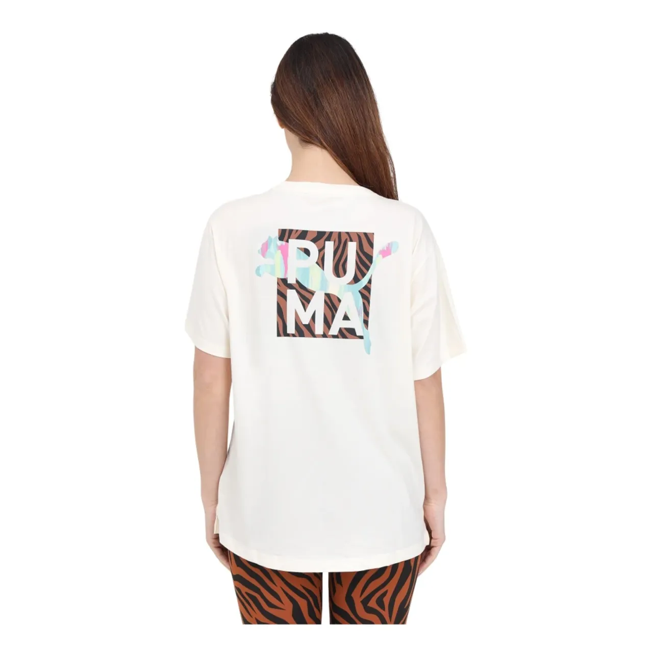 Creme Animal Remix T-shirt Puma