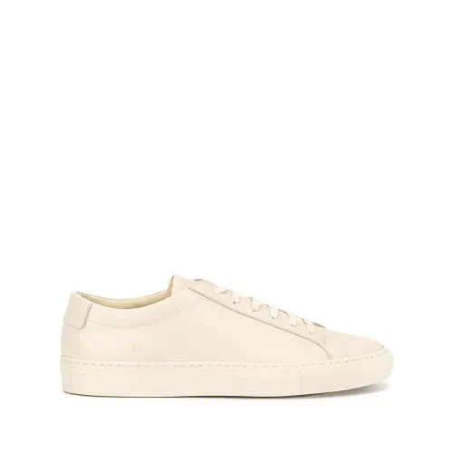 Cremefarbene Achilles Low Sneakers Common Projects
