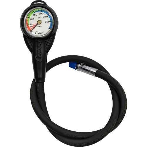 Cressi Pressure Gauge BAR or PSI - Tauchmanometer BAR oder