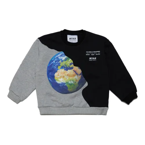 Crewneck Sweatshirt mit World Endangered Print Myar